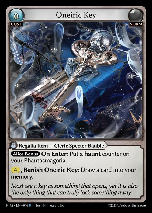 PTM-016 Oneiric Key (Foil)