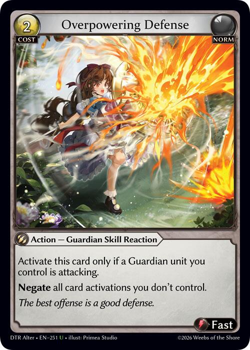 DTR-251 Overpowering Defense