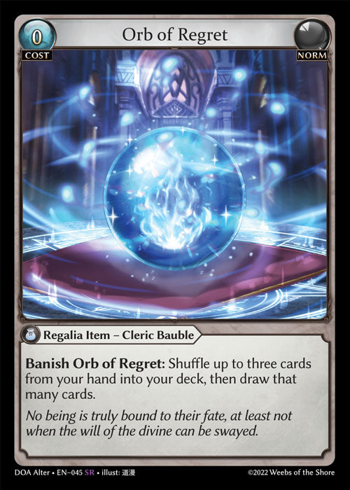 DOA-045 Orb of Regret
