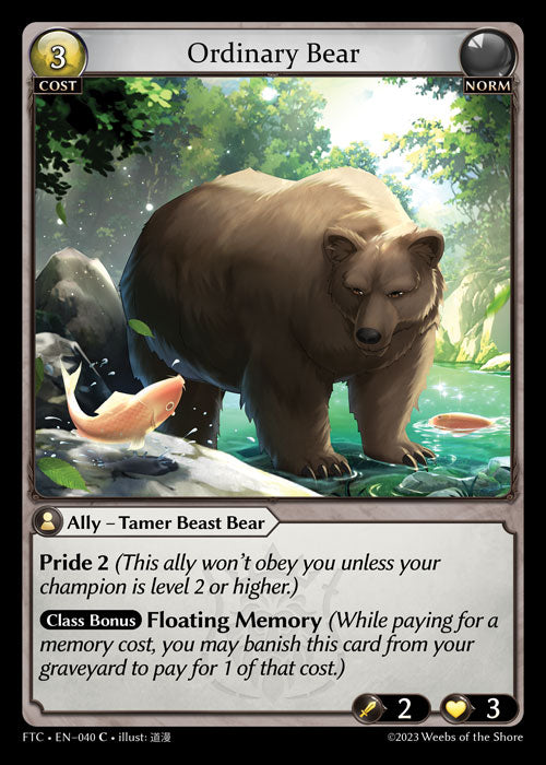 FTC-040 Ordinary Bear