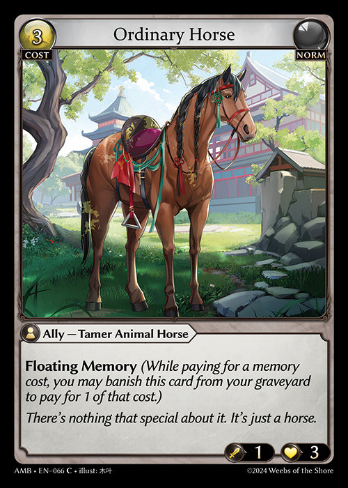 AMB-066 Ordinary Horse