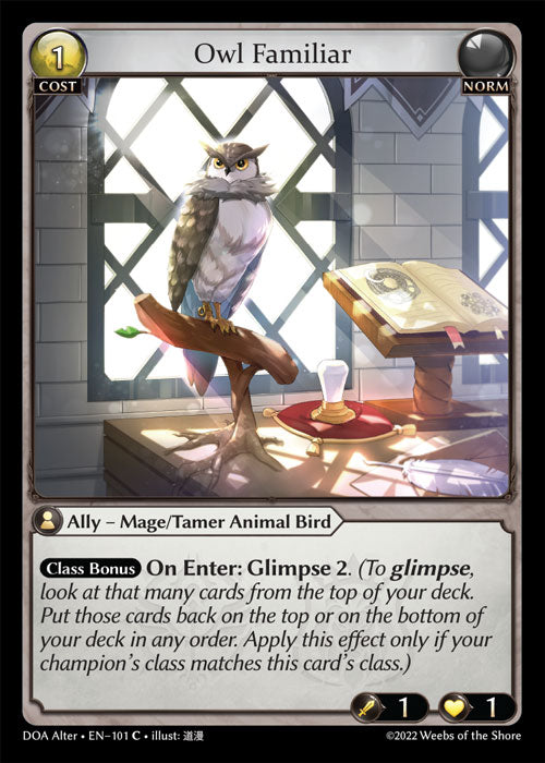 DOA-101 Owl Familiar