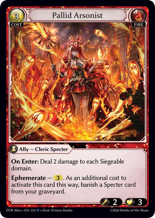 DTR-252 Pallid Arsonist