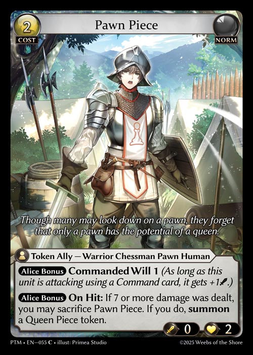 PTM-055 Pawn Piece (Foil)