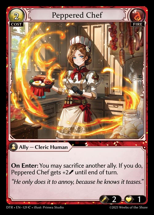 DTR-129 Peppered Chef (FOIL)
