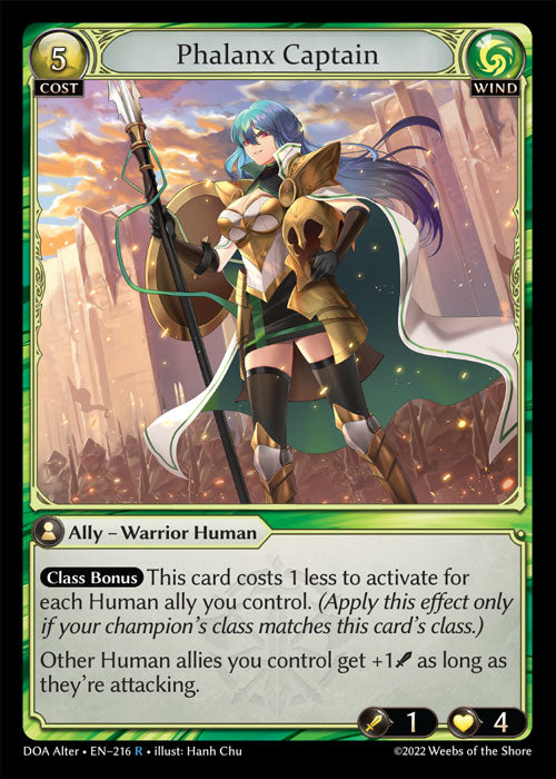 DOA-216 Phalanx Captain