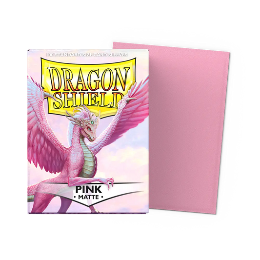 Dragonshield Pink Matte Sleeves