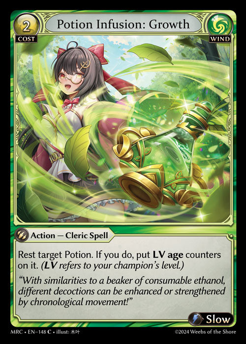 MRC-148 Potion Infusion: Growth