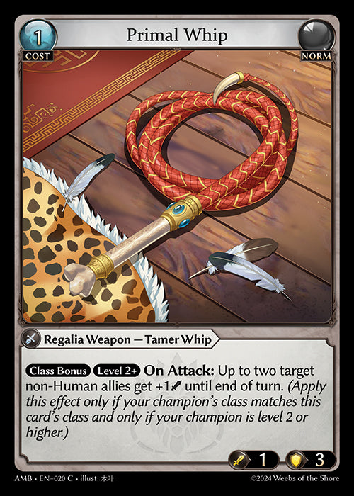 AMB-020 Primal Whip