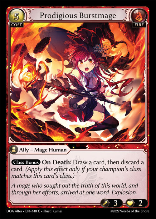 DOA-148 Prodigious Burstmage