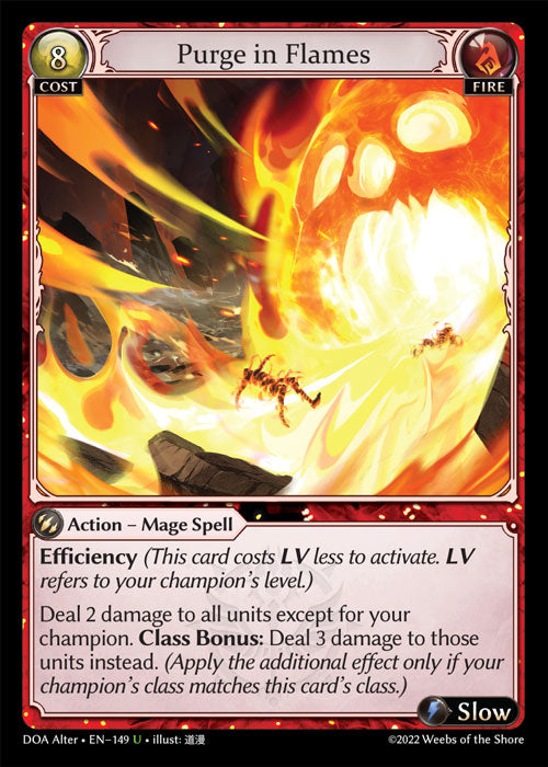 DOA-149 Purge in Flames