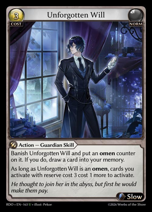 RDO-163 Unforgotten Will