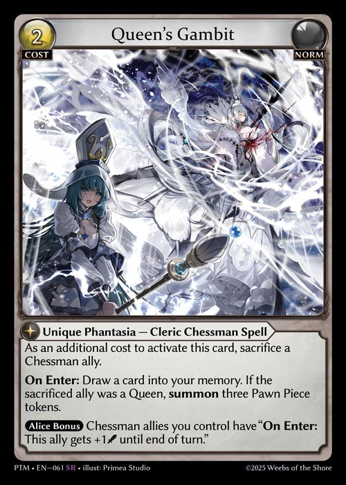 PTM-061 Queen's Gambit (Foil)