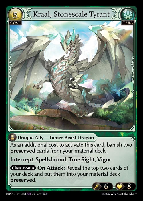 RDO-384 Kraal, Stonescale Tyrant