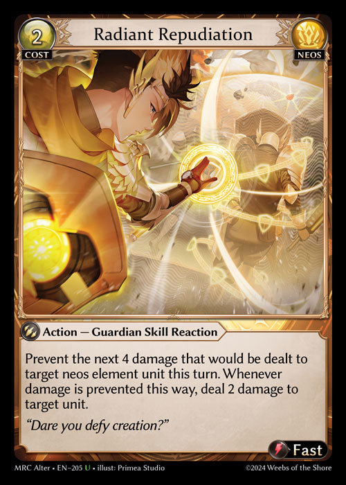MRC-205 Radiant Repudiation