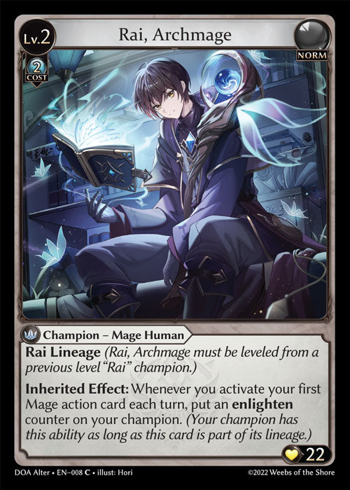 DOA-008 Rai, Archmage