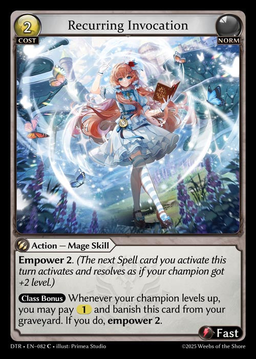 DTR-082 Recurring Invocation