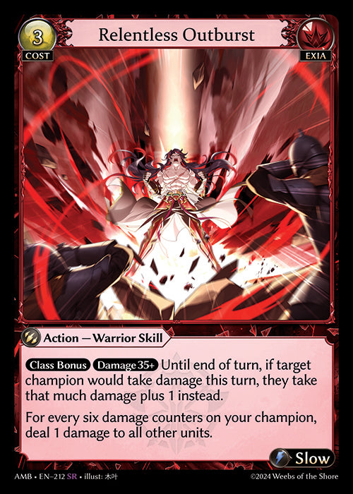 AMB-212 Relentless Outburst