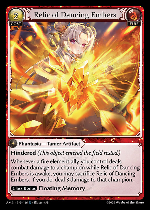 AMB-116 Relic of Dancing Embers