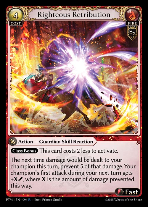PTM-094 Righteous Retribution (Foil)