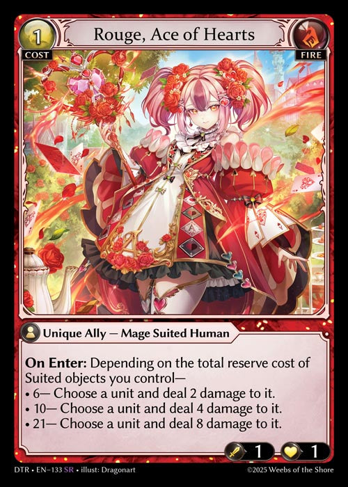 DTR-133 Rouge, Ace of Hearts