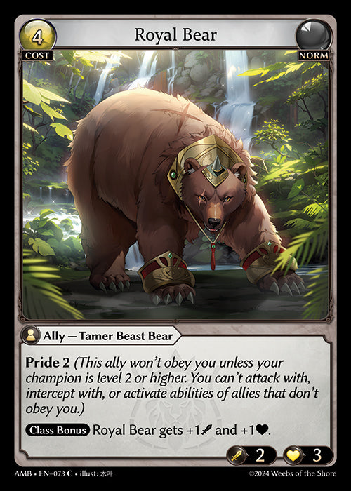 AMB-073 Royal Bear