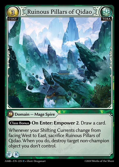 AMB-225 Ruinous Pillars of Qidao