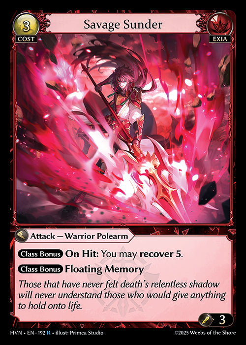 HVN-192 Savage Sunder