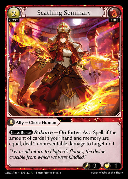 MRC-207 Scathing Seminary