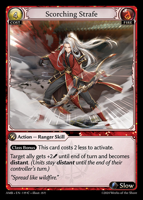 AMB-119 Scorching Strafe (FOIL)