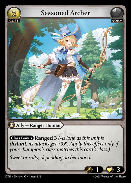 DTR-091 Seasoned Archer