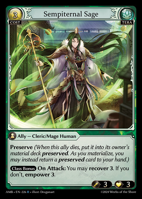 AMB-226 Sempiternal Sage – Apex Player's Guild