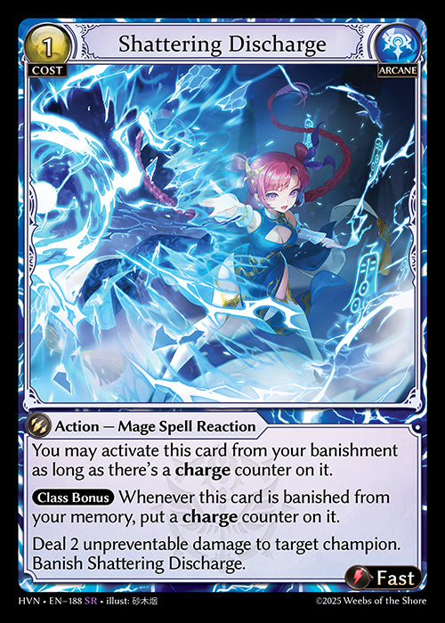 HVN-188 Shattering Discharge