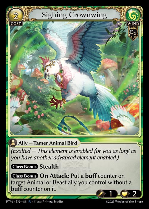 PTM-151 Sighing Crownwing