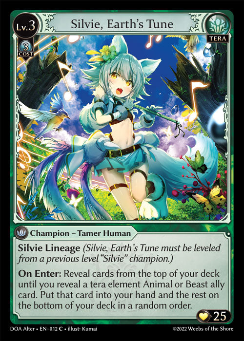 DOA-012 Silvie, Earth's Tune