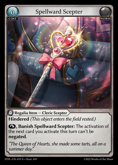DTR-019 Spellward Scepter