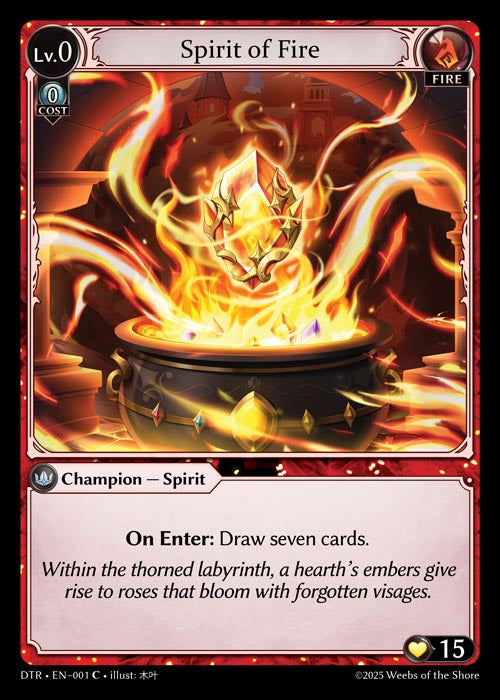 DTR-001 Spirit of Fire