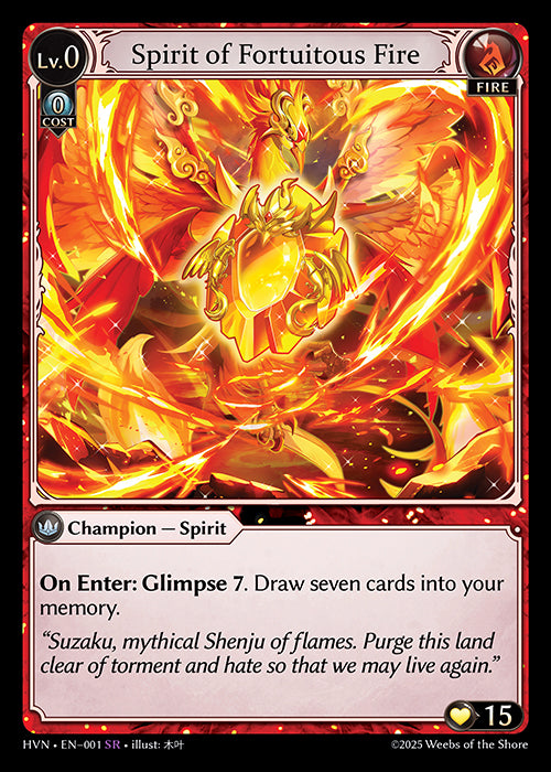 HVN-001 Spirit of Fortuitous Fire