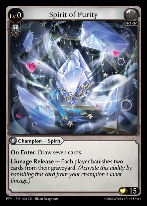 PTM-001 Spirit of Purity (Foil)