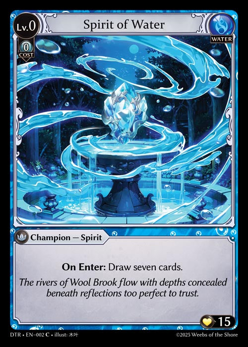DTR-002 Spirit of Water