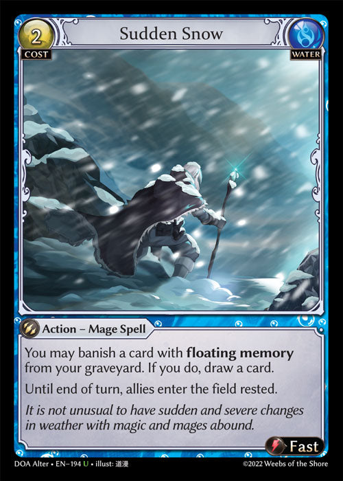 DOA-194 Sudden Snow