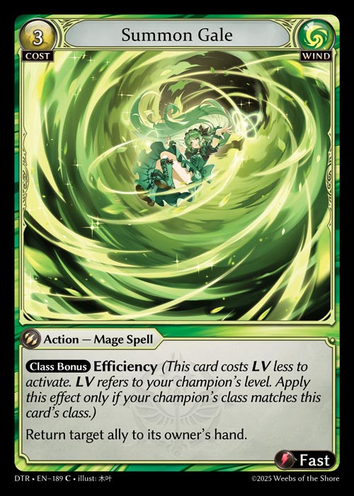 DTR-189 Summon Gale