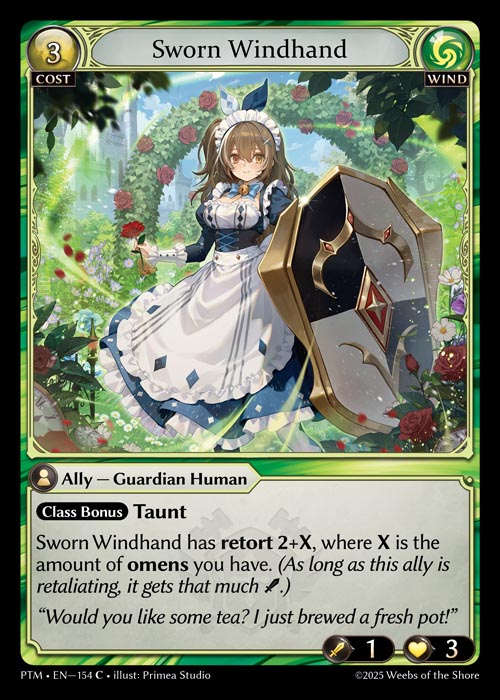 PTM-154 Sworn Windhand (Foil)