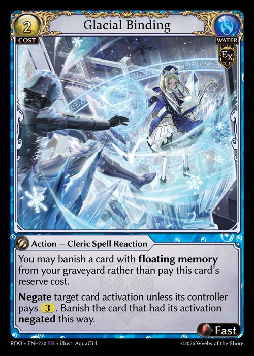 RDO-230 Glacial Binding
