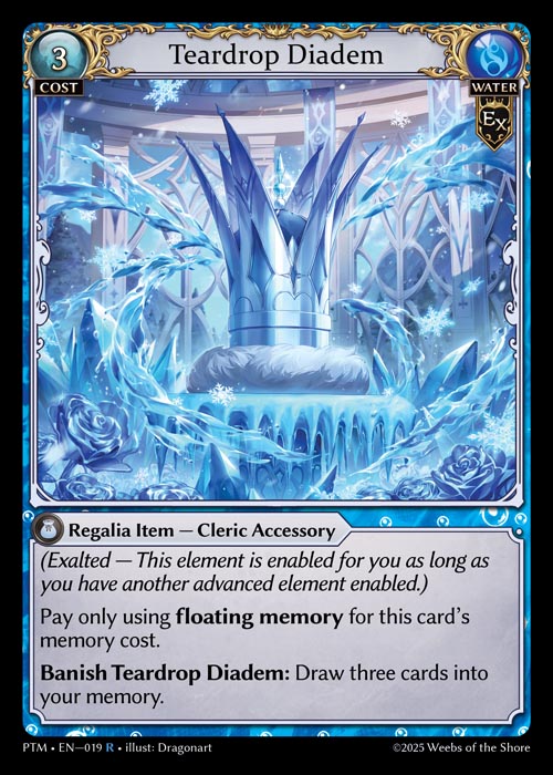 PTM-019 Teardrop Diadem (Foil)