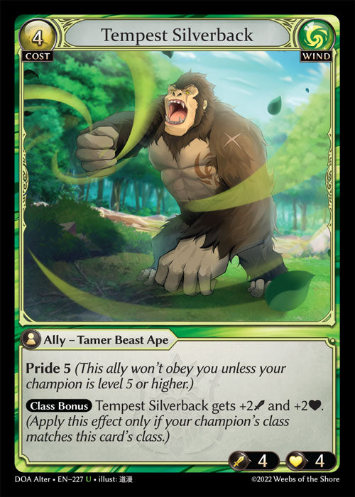 DOA-227 Tempest Silverback