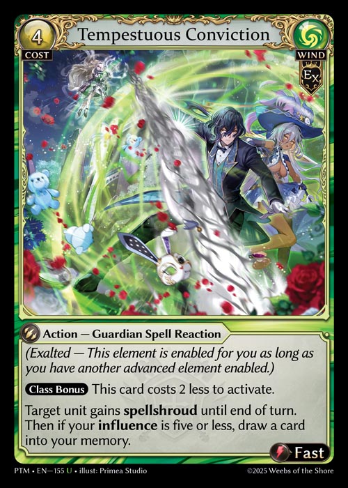 PTM-155 Tempestuous Conviction (Foil)