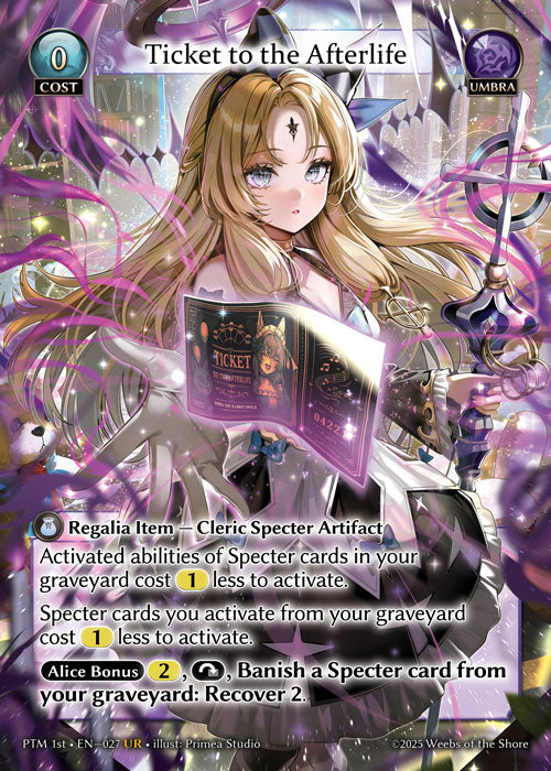 PTM1e-027 Ticket to the Afterlife (Foil)