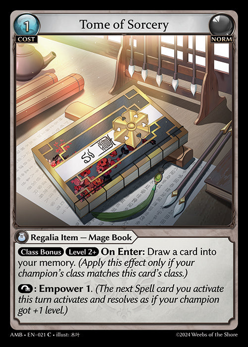 AMB-021 Tome of Sorcery