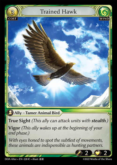 DOA-228 Trained Hawk